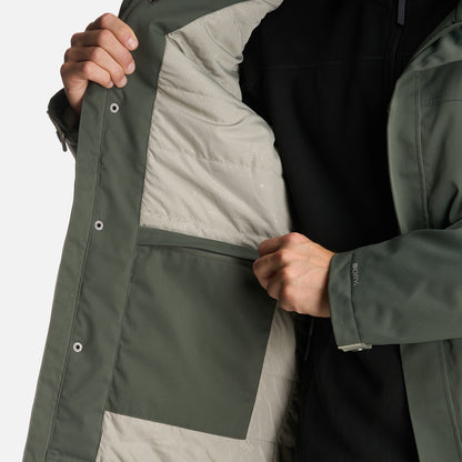 Chaqueta Hombre DayBreak B-Dry Jacket Verde Militar Lippi