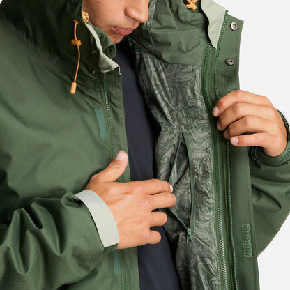 Chaqueta Hombre Perro Guapo Pro Verde Militar Haka Honu