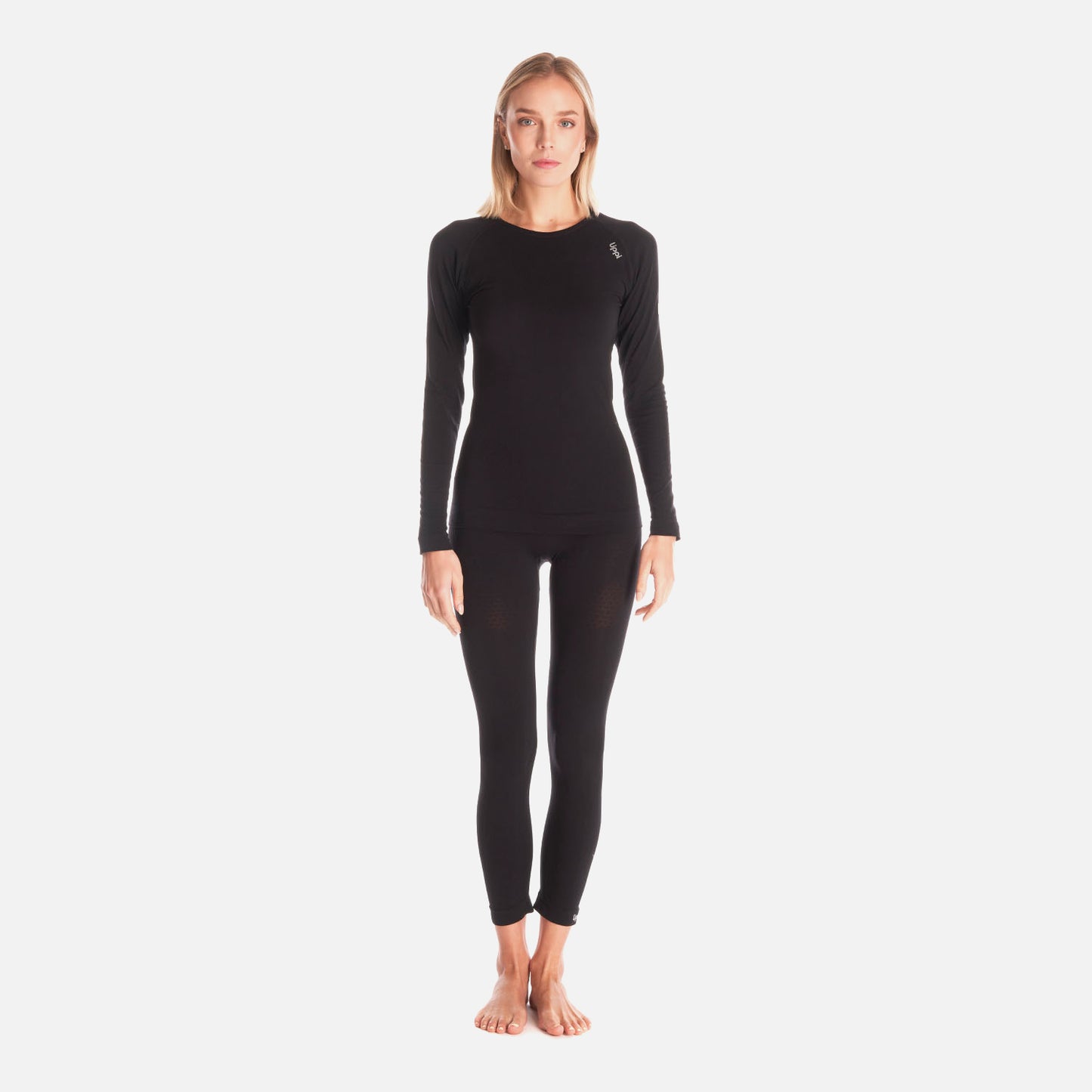 Primera Capa Mujer  Skintec 1000 Seamless Top Negro Lippi