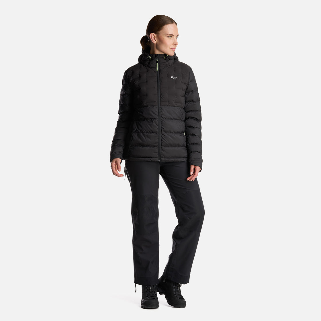 Chaqueta Mujer Bazpur EVO Down Hoody Jacket Negro Lippi