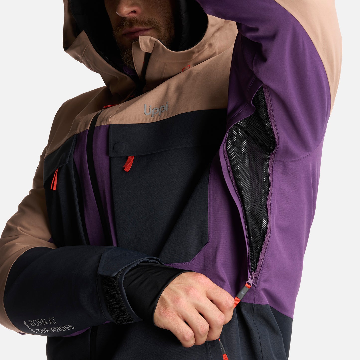 Chaqueta Hombre Black Hill B-Dry Jacket Morado Lippi