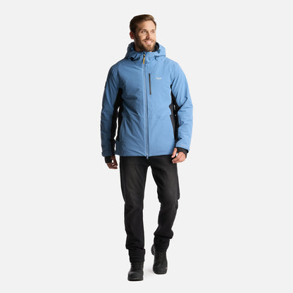 Chaqueta Hombre Snow Valley B-Dry Jacket Azul Grisaceo Lippi