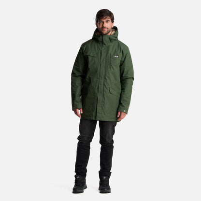 Chaqueta Hombre Yak Verde Militar Haka Honu