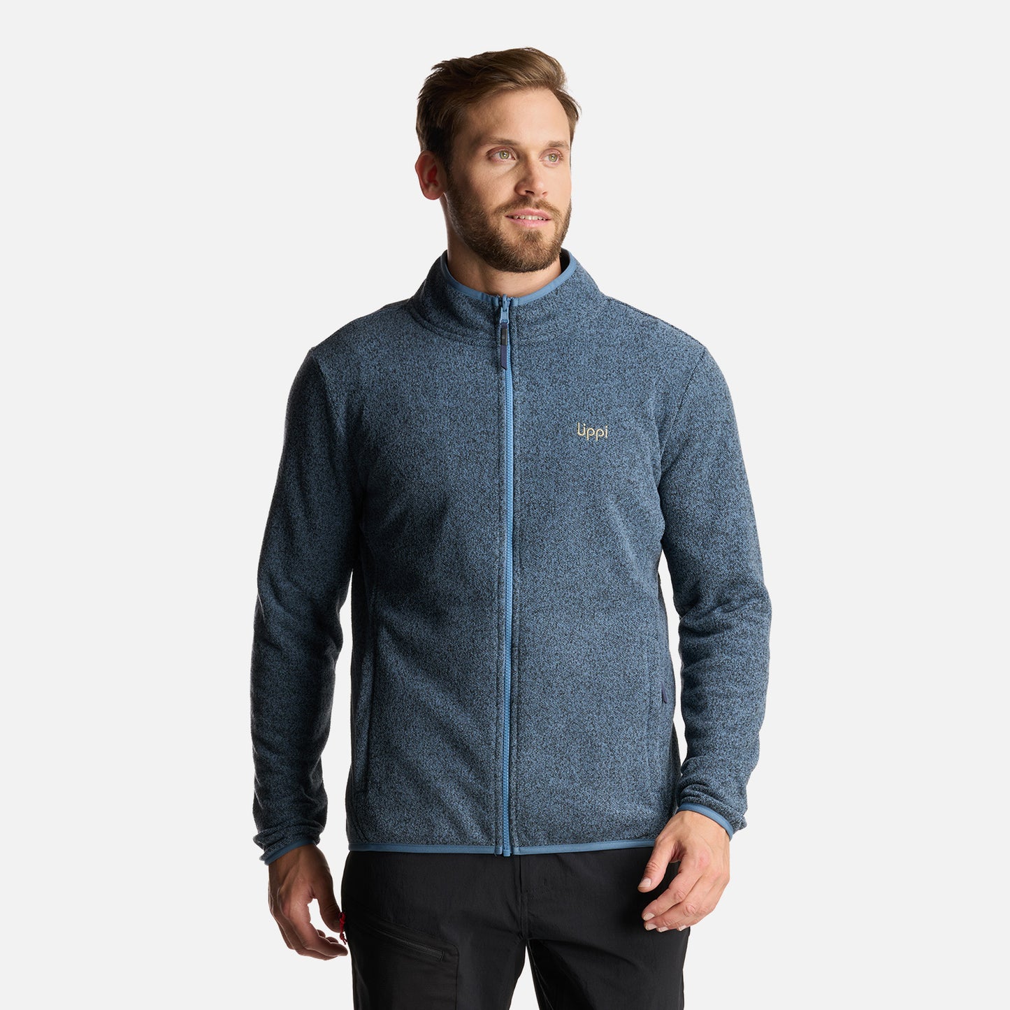 Chaqueta Hombre Tres Cruces Fusion-3 Hoody Jacket Azul Marino Lippi