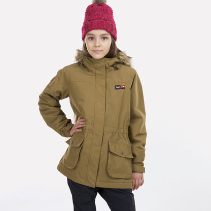 Chaqueta Teen Girl Roble B-Dry Hoody Jacket Café Pardo Lippi