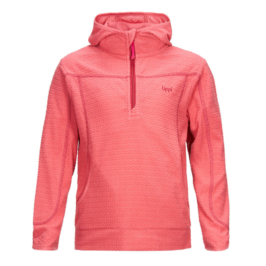 Poleron Niña Saltamontes Nano-F 14 Zip Hoody Rosado Lippi