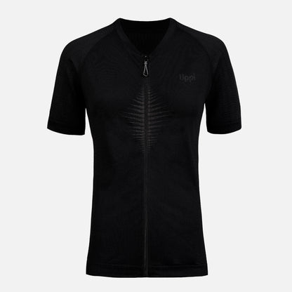 Polera Mujer Be-Bike Seamless Shirt Negro Lippi