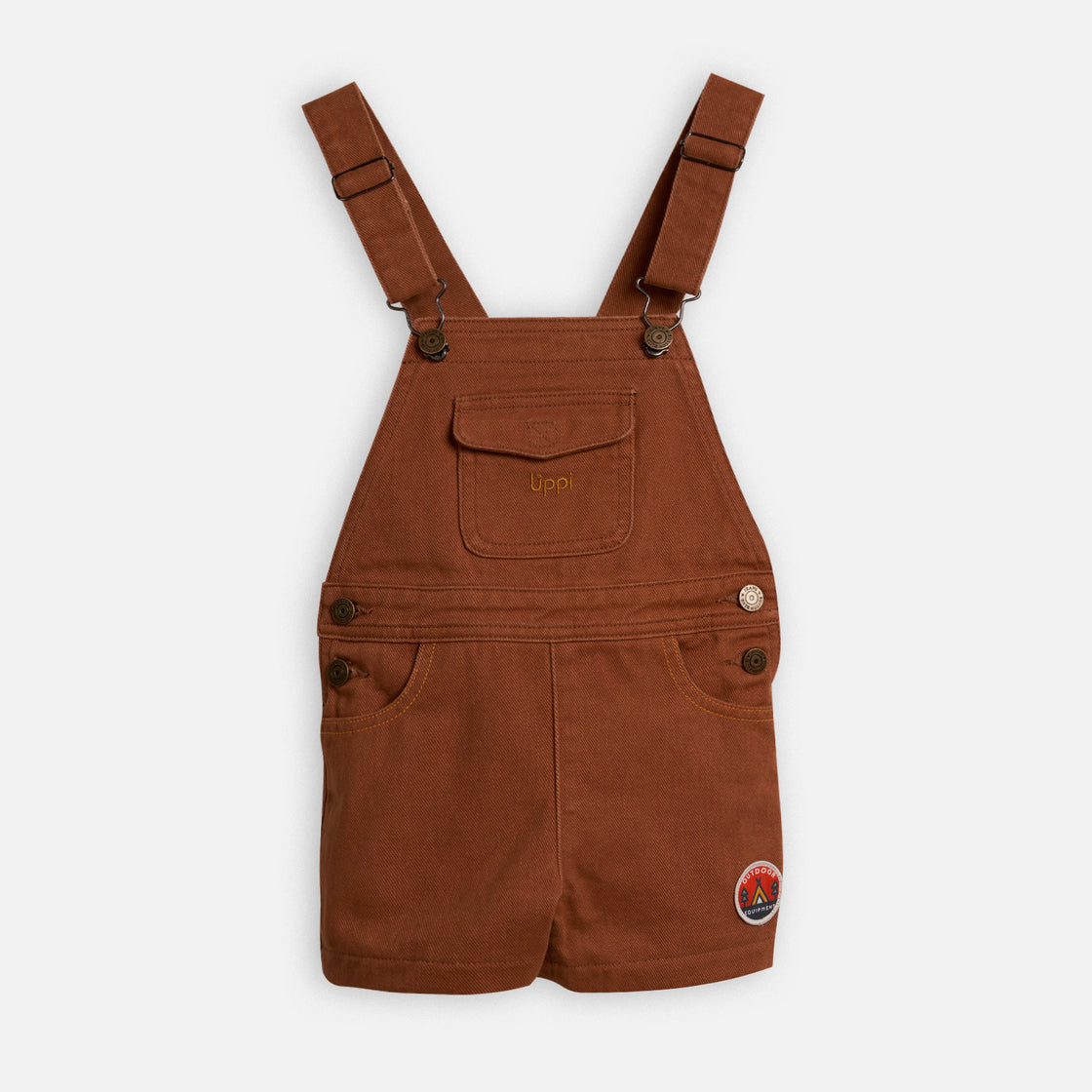 Jardinera Baby Boy CountrySide Overalls Café Pardo Lippi