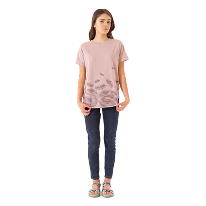 Polera Teen Girl Essential UV-Stop T-Shirt Palo Rosa Lippi