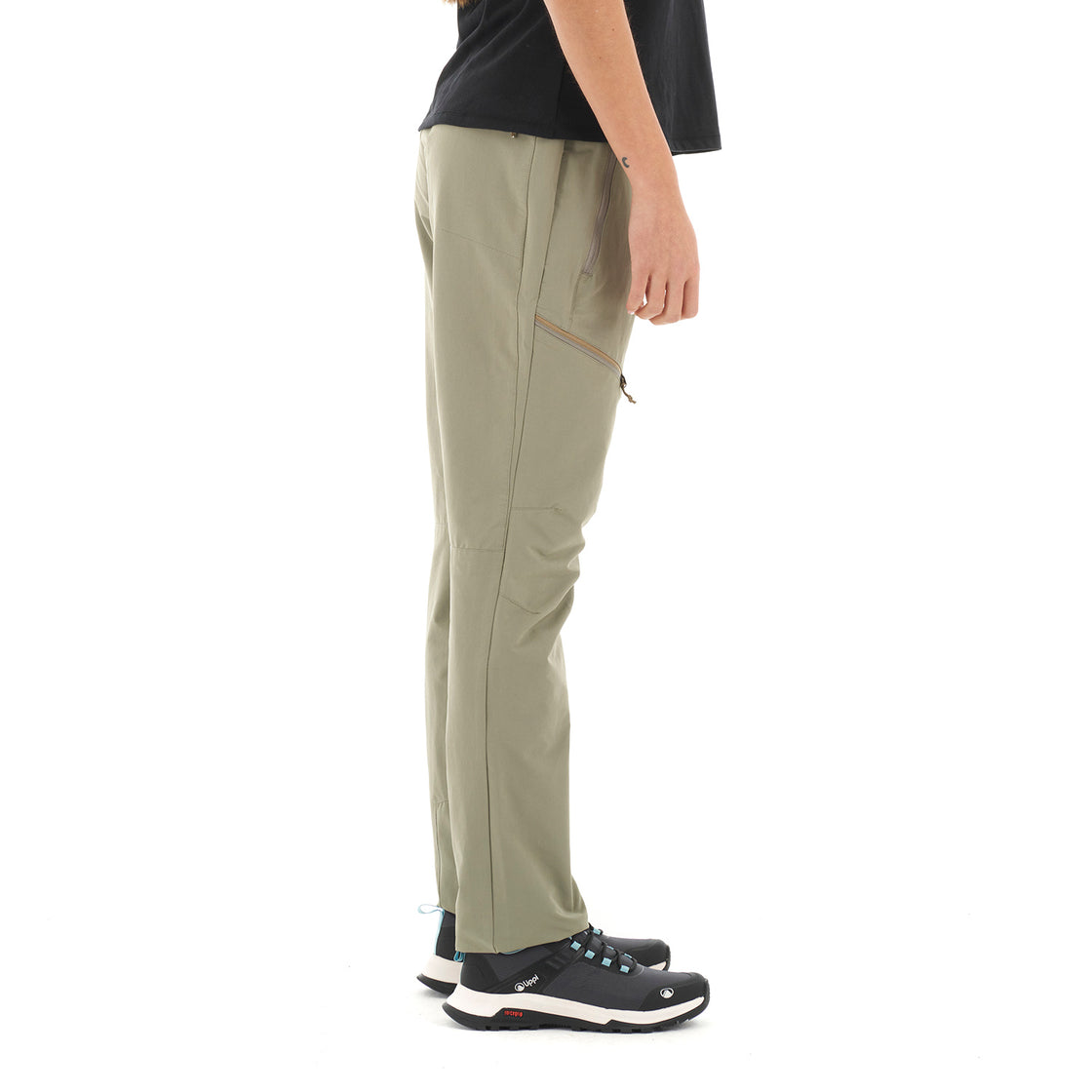 Pantalon Mujer Grey Q-Dry Pants Laurel Lippi