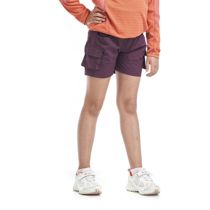 Short Niña Mini Just-Go Q-Dry Cargo Shorts Vino Lippi