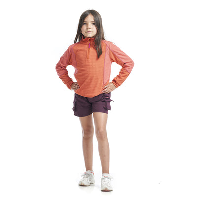 Short Niña Mini Just-Go Q-Dry Cargo Shorts Vino Lippi