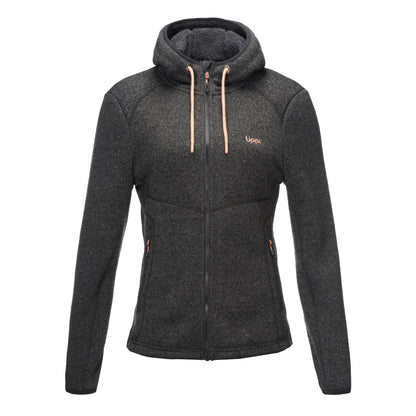 Chaqueta Mujer Sense Blend-Pro Hoody Jacket Melange Negro Lippi