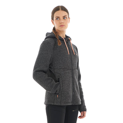 Chaqueta Mujer Sense Blend-Pro Hoody Jacket Melange Negro Lippi