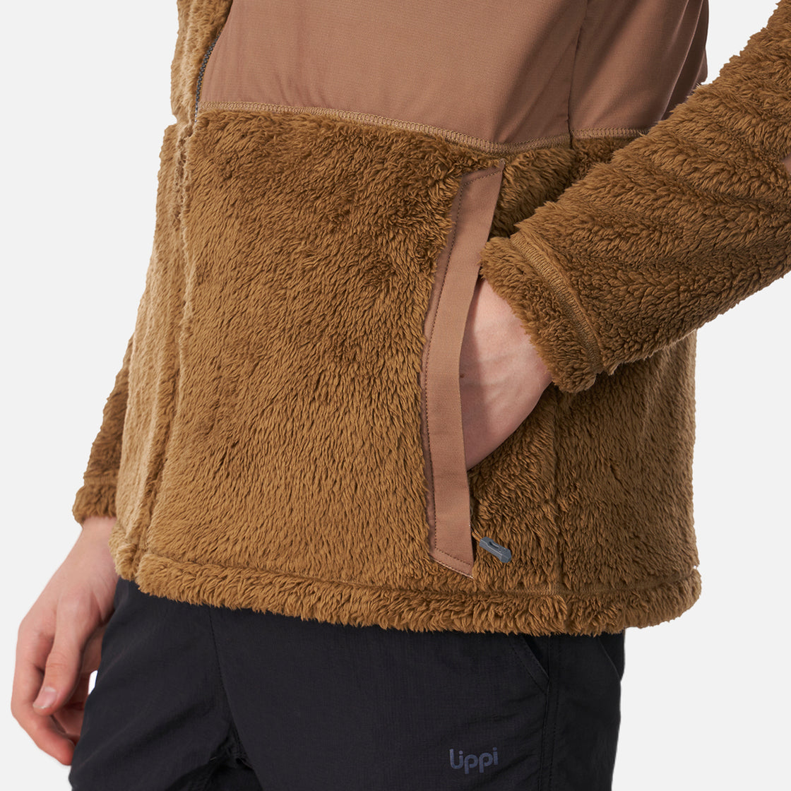 Chaqueta Teen Boy Bear Shaggy-Pro Hoody Jacket Café Pardo Lippi