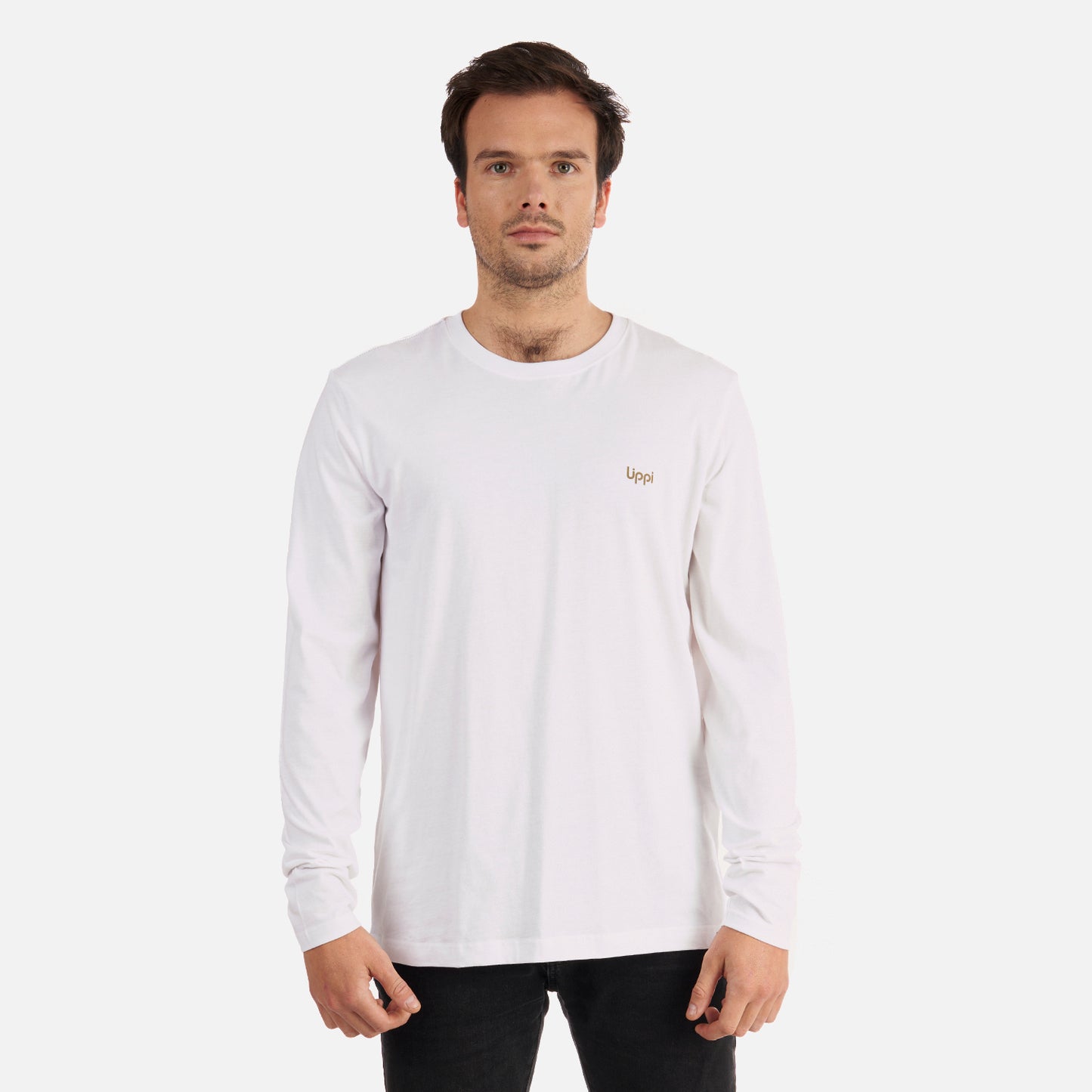 Polera Hombre Ulmo Long Sleeve T-Shirt Blanco Lippi