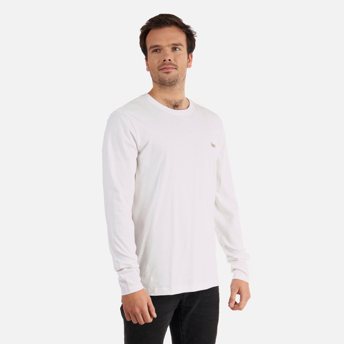 Polera Hombre Ulmo Long Sleeve T-Shirt Blanco Lippi