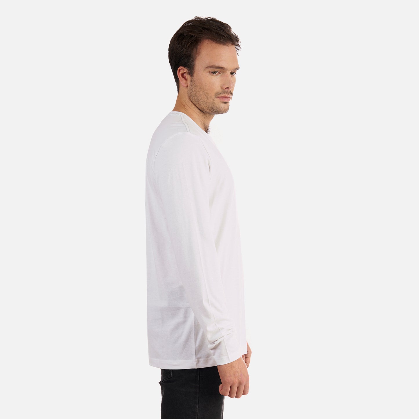 Polera Hombre Ulmo Long Sleeve T-Shirt Blanco Lippi