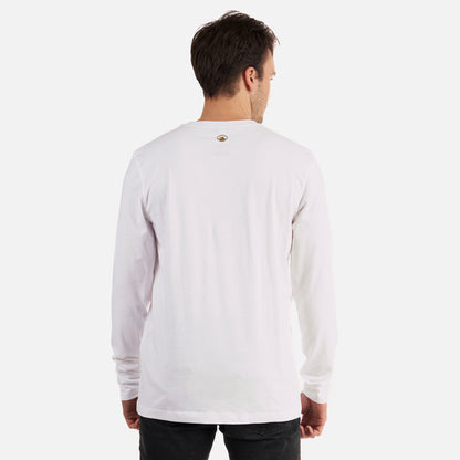 Polera Hombre Ulmo Long Sleeve T-Shirt Blanco Lippi