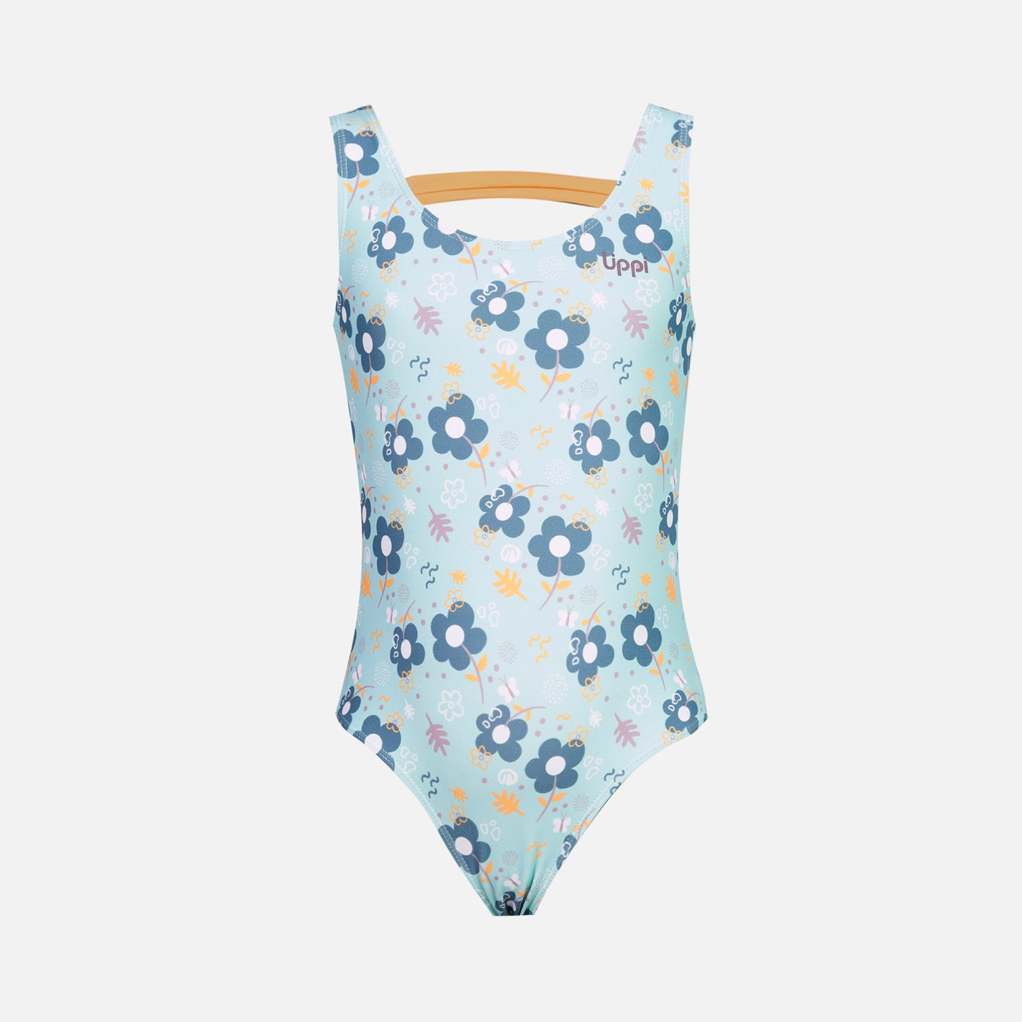 Traje de Baño Niña Pipa Swimwear Print Turquesa Claro Lippi