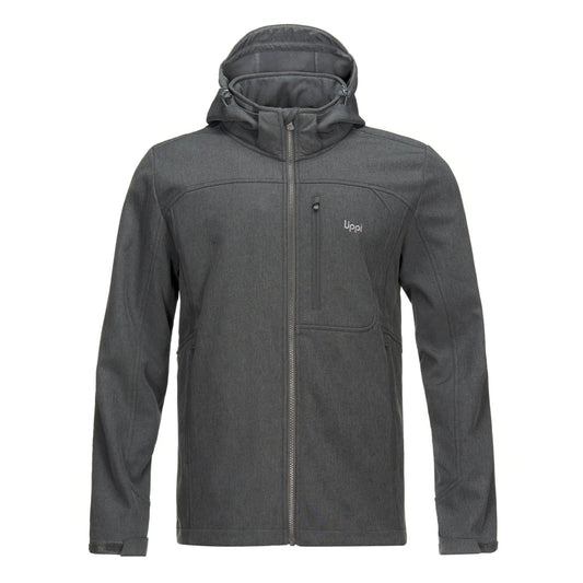 Chaqueta Hombre Macaya Softshell Hoody Jacket Melange Grafito Lippi