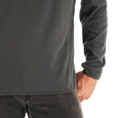 Poleron Hombre Jacaranda Nano-F 14 Zip Grafito Lippi