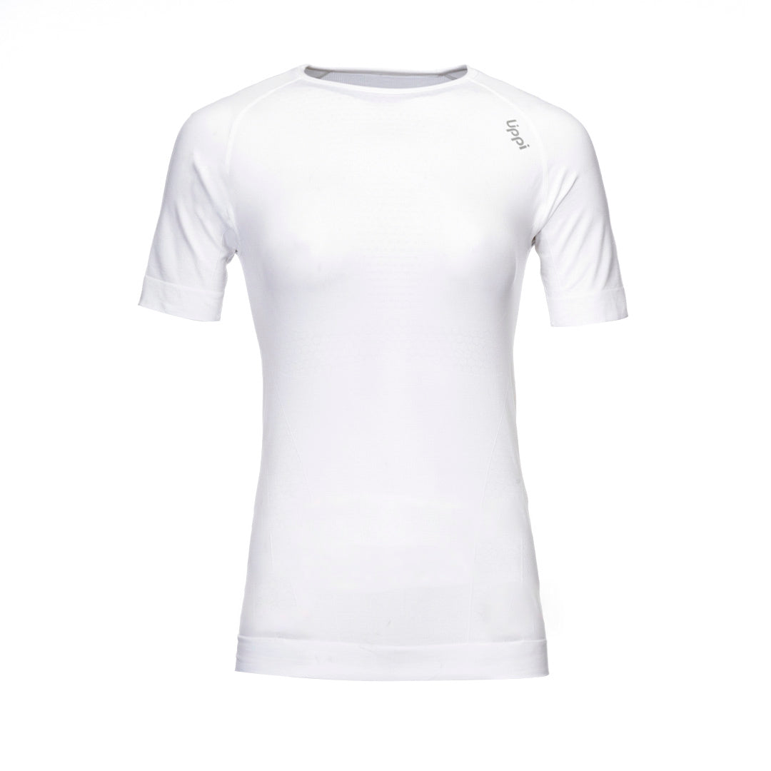 Primera Capa Mujer Skintec 1000 Seamless Short Sleeve Blanco Lippi