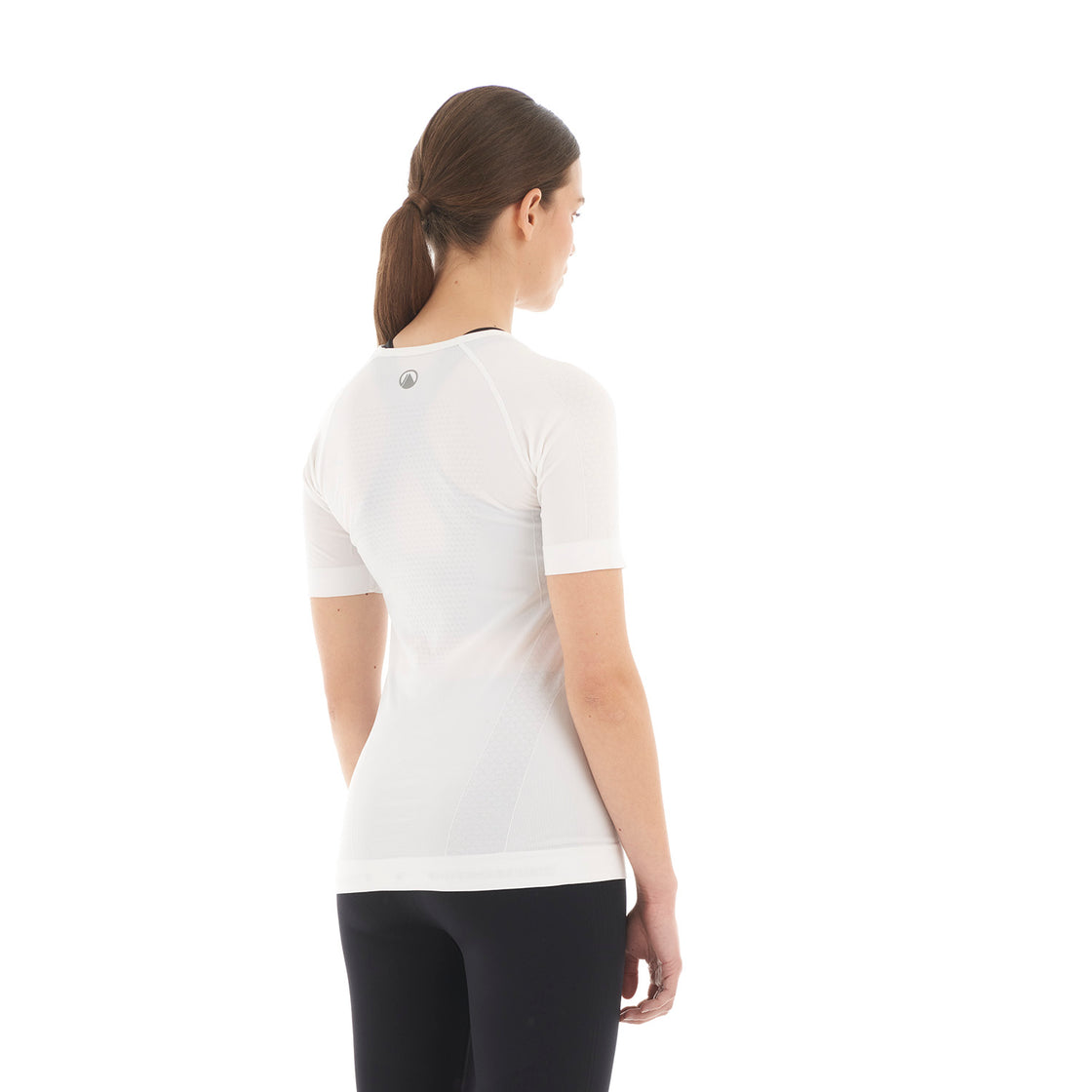 Primera Capa Mujer Skintec 1000 Seamless Short Sleeve Blanco Lippi