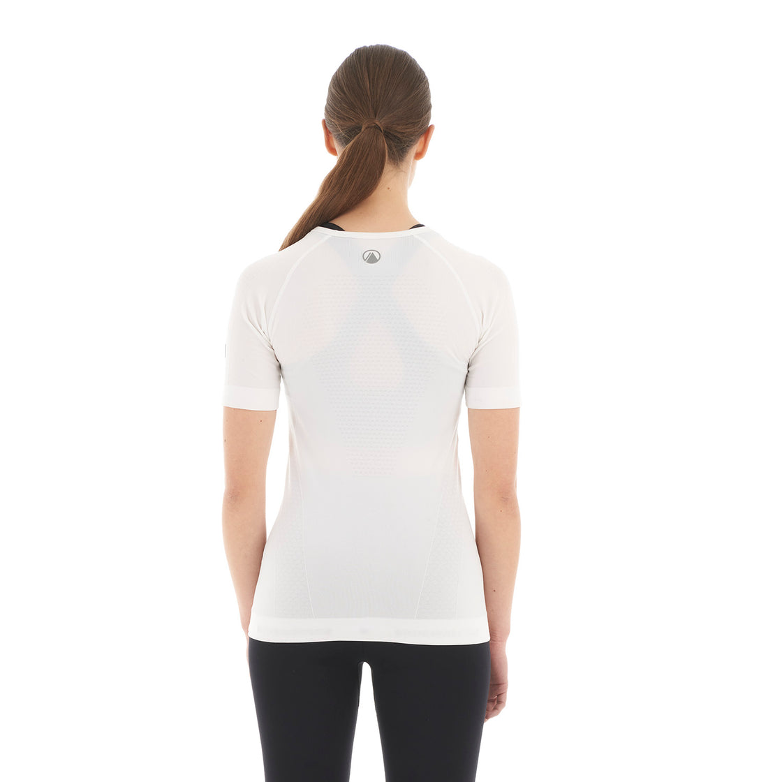 Primera Capa Mujer Skintec 1000 Seamless Short Sleeve Blanco Lippi