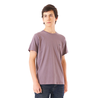 Polera Teen Boy Mountain UV-Stop T-Shirt Malva Lippi