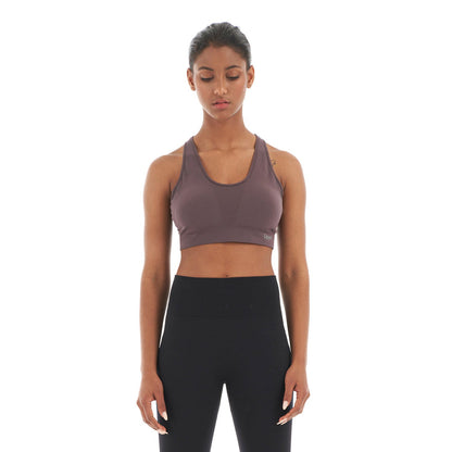 Peto Mujer In-Motion Stripes Bra Malva Lippi