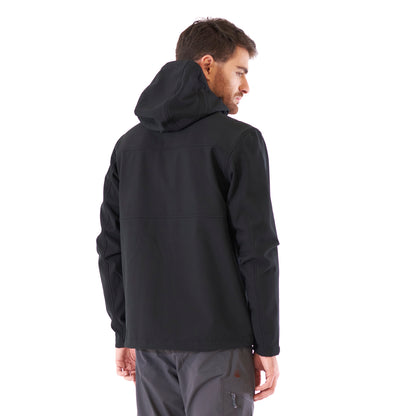 Chaqueta Hombre Macaya Softshell Hoody Jacket Negro Lippi