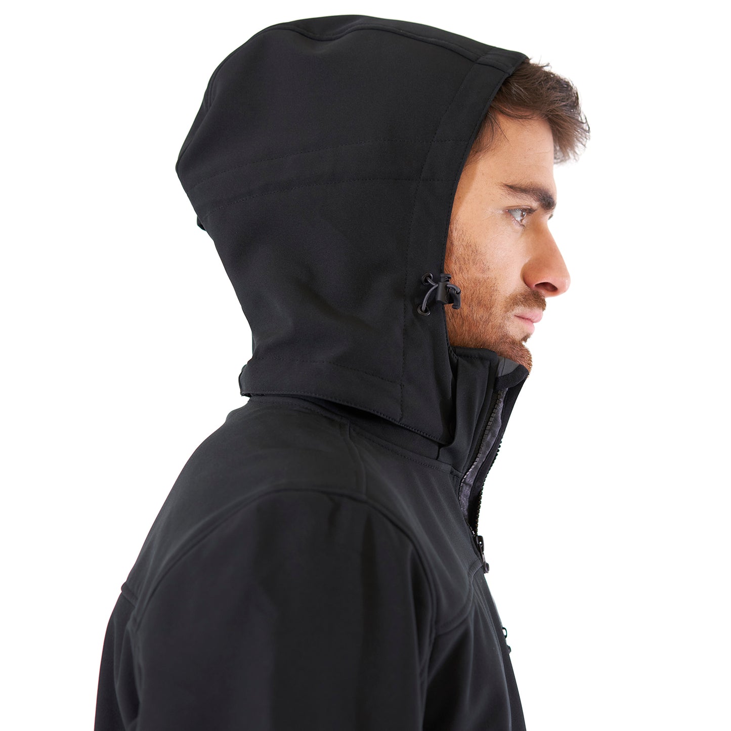 Chaqueta Hombre Macaya Softshell Hoody Jacket Negro Lippi