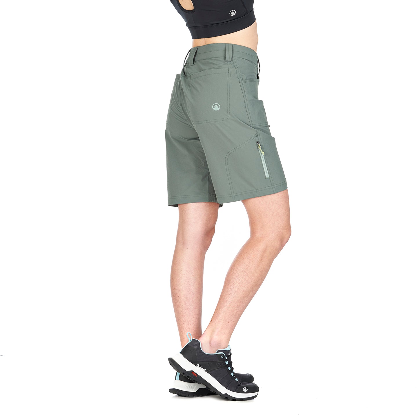 Short Mujer Fury Shorts Verde Grisaceo Lippi