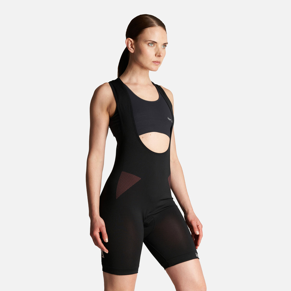 Calza Mujer 4 Bike Suit Seamless Short Grafito Lippi