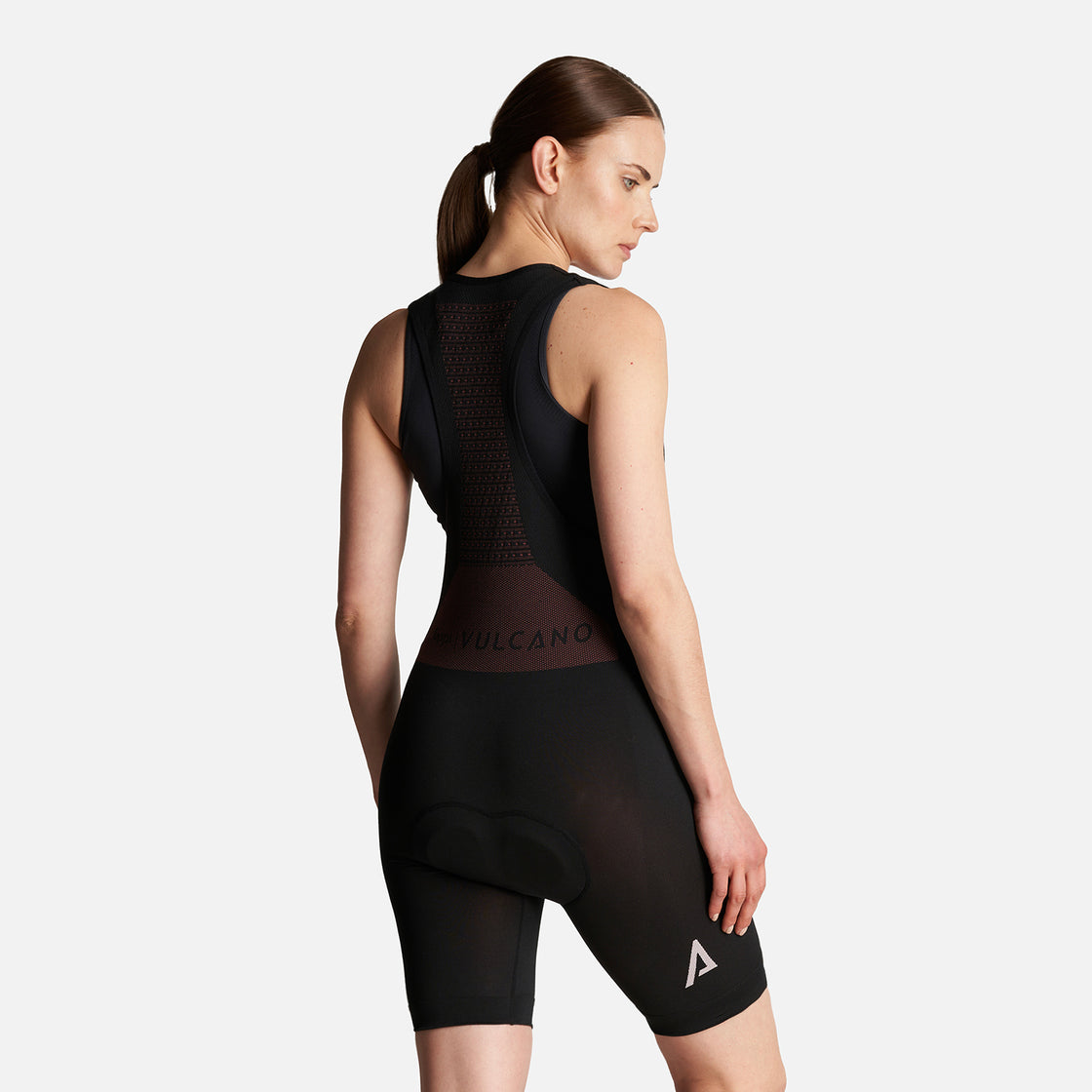 Calza Mujer 4 Bike Suit Seamless Short Grafito Lippi