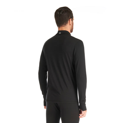 Primera Capa Hombre Skintec 3000 1/4 Zip Negro Lippi