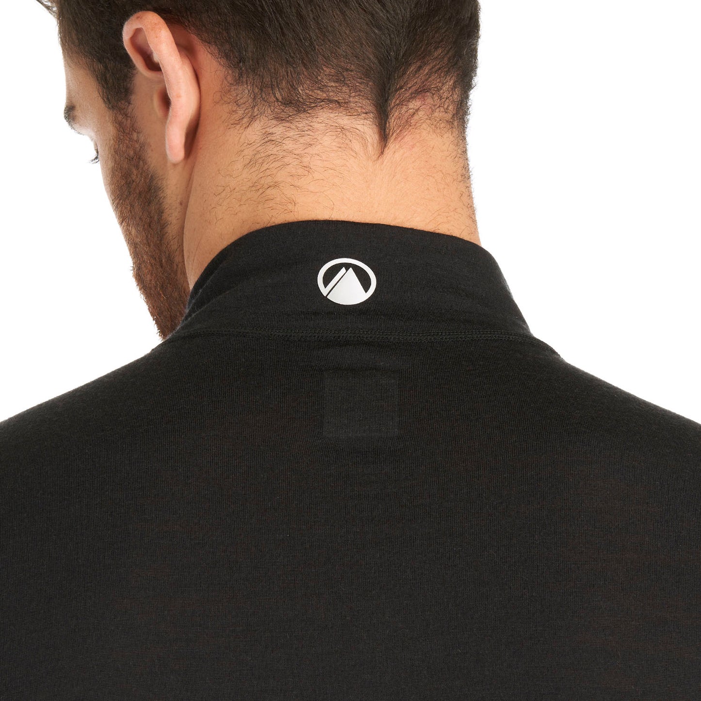 Primera Capa Hombre Skintec 3000 1/4 Zip Negro Lippi