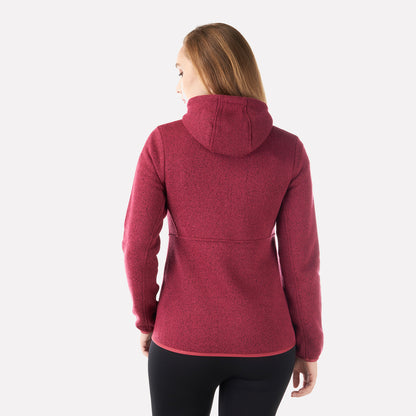 Chaqueta Mujer Alamo Blend-Pro Hoody Jacket Rosa Oscuro Lippi