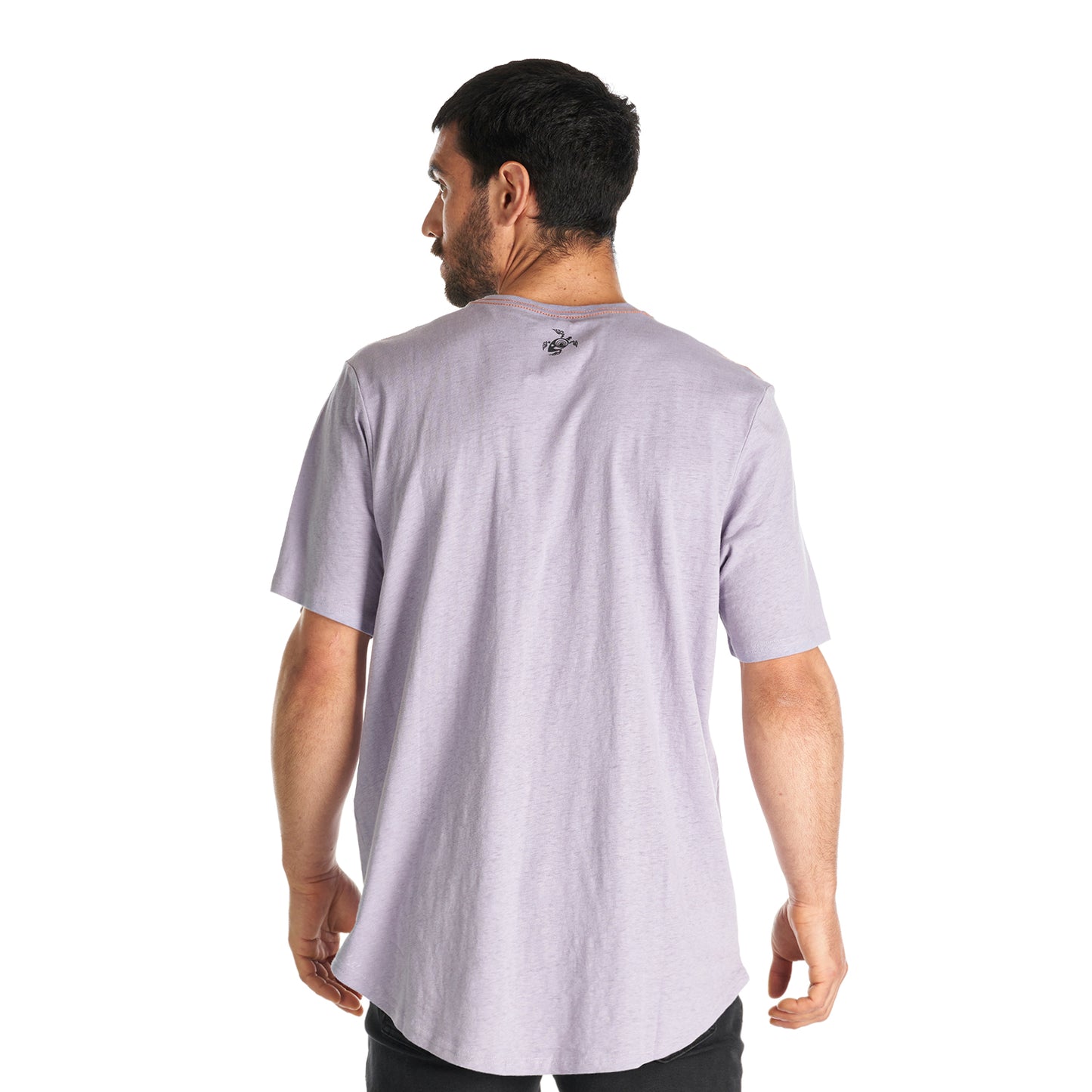 Polera Hombre Natural Lavanda Haka Honu