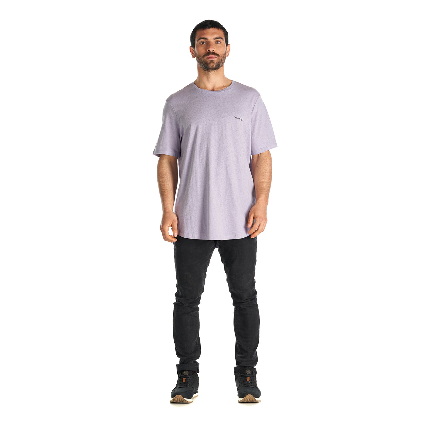 Polera Hombre Natural Lavanda Haka Honu