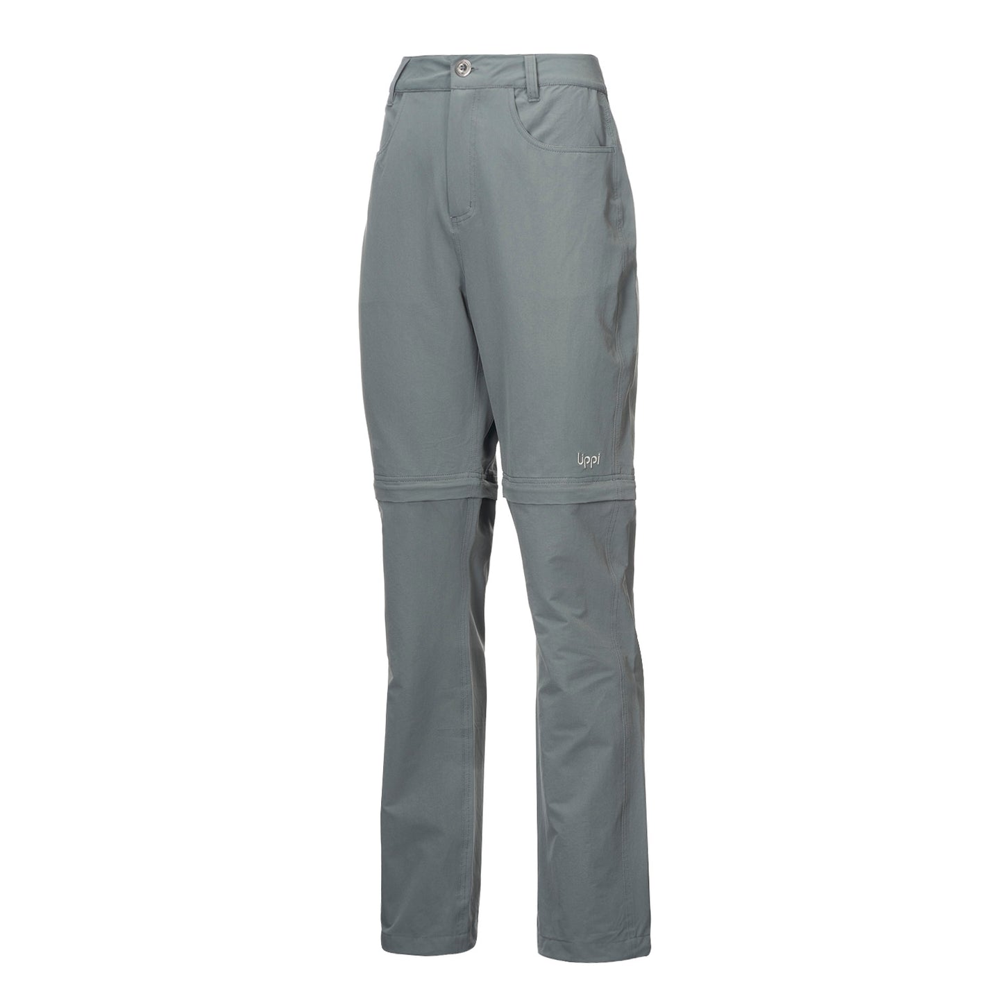 Pantalon Mujer Enduring Mix-2 Q-Dry Pants Gris Oscuro Lippi