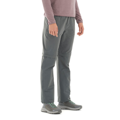 Pantalon Mujer Enduring Mix-2 Q-Dry Pants Gris Oscuro Lippi