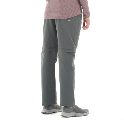 Pantalon Mujer Enduring Mix-2 Q-Dry Pants Gris Oscuro Lippi