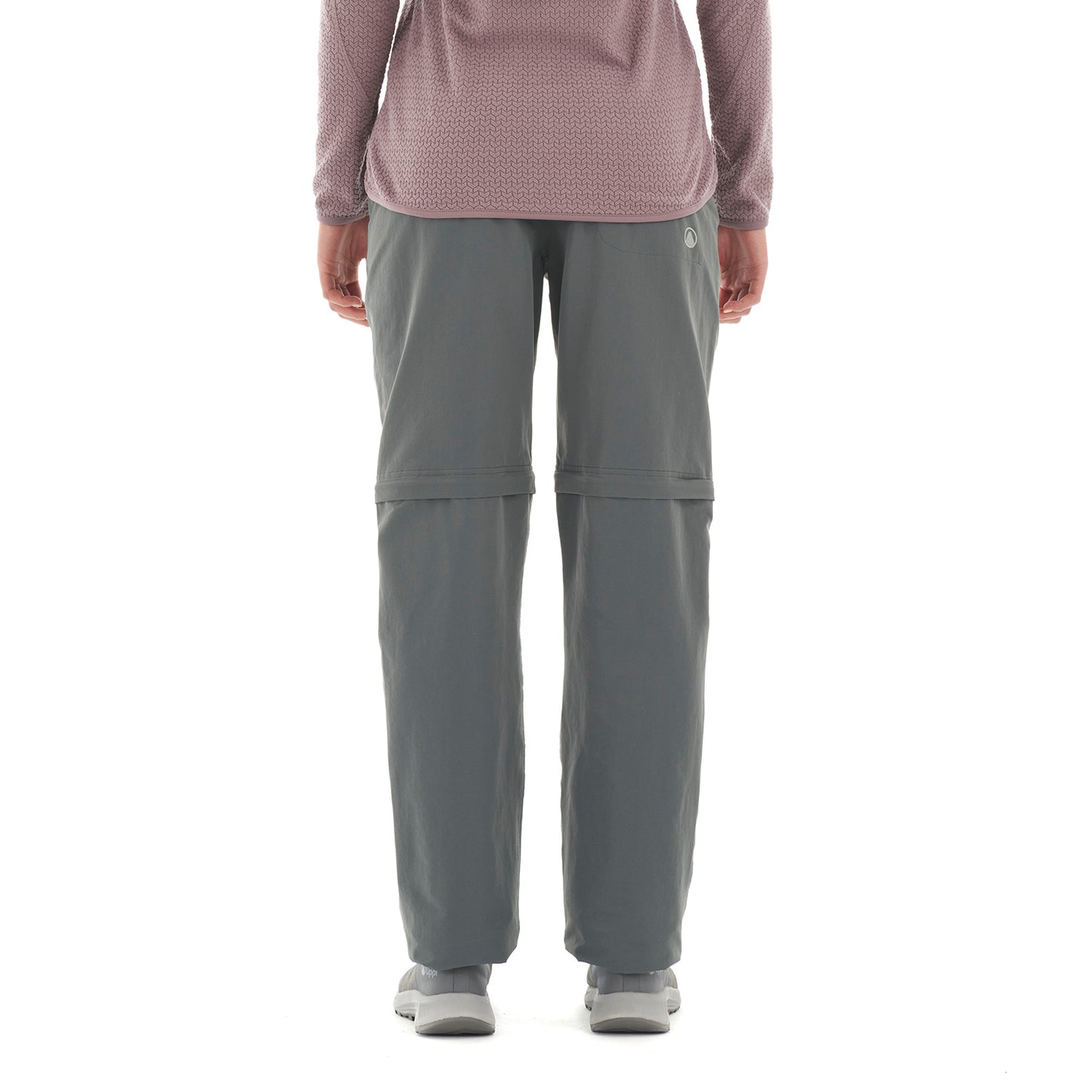 Pantalon Mujer Enduring Mix-2 Q-Dry Pants Gris Oscuro Lippi