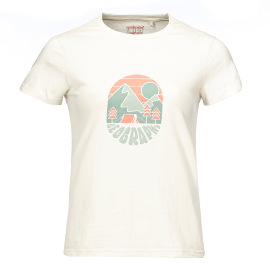 Polera Mujer Liquen Blanco Geography