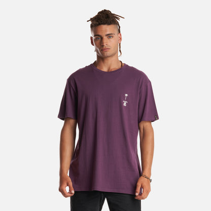 Polera Hombre Amanecer Morado Haka Honu