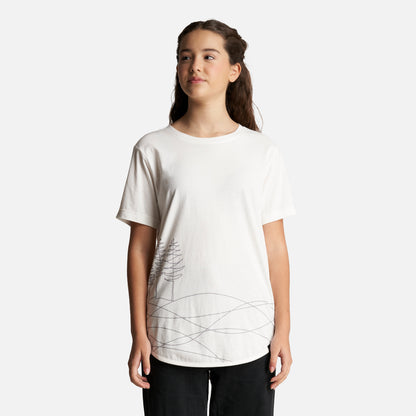 Polera Teen Girl Essential T-Shirt Blanco Lippi