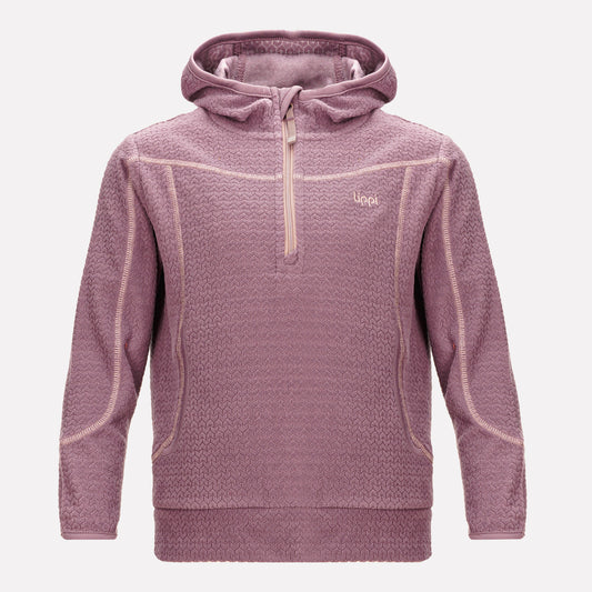 Poleron Niña Saltamontes Nano-F 14 Zip Hoody Malva Lippi