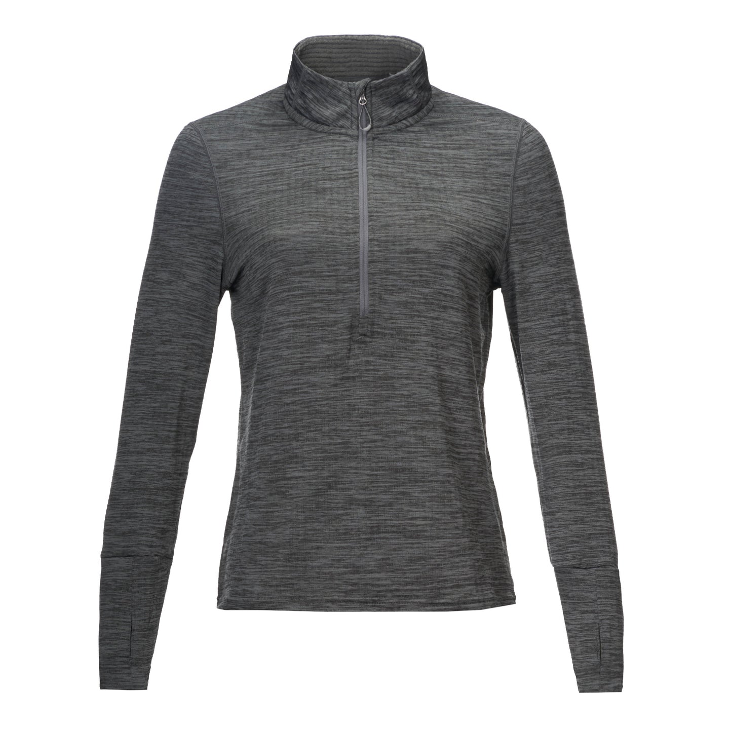 Poleron Mujer Just Move Nano-F 14 Zip Grafito Lippi